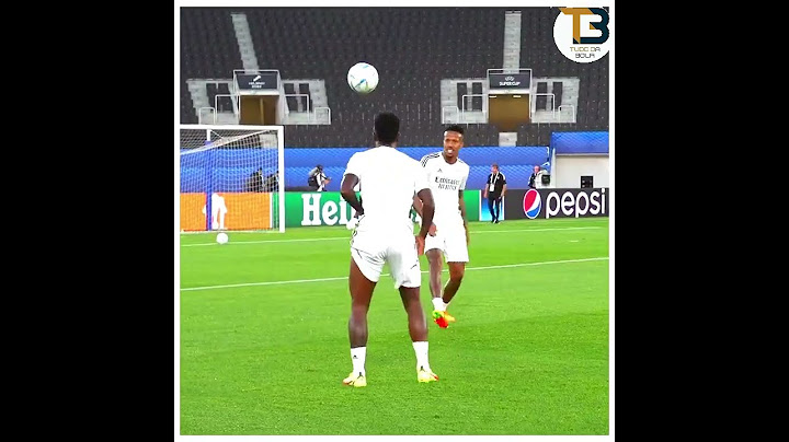 NÃO PODE DEIXAR A BOLA CAIR COM VINÍCIUS JUNIOR, MILITÃO E RODRIGO DO REAL MADRID.