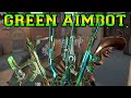 GREEN LOADOUT = aimbot? - Valorant