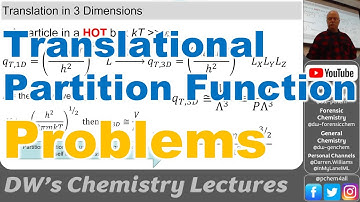 4449 L2 Translational Partition Function Problems 2025