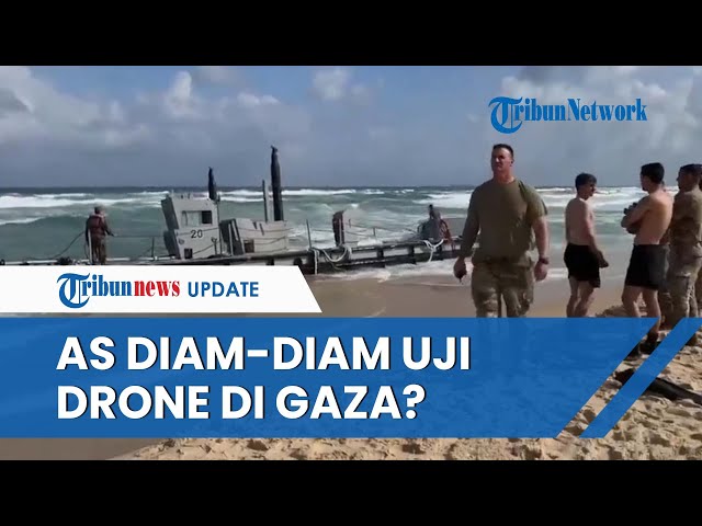 Misi Terselubung AS di Dermaga Gaza, Diduga Uji Drone Tempur M-LIDS untuk Dikirim ke Ukraina class=