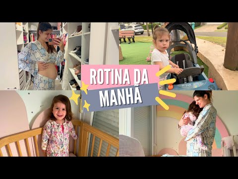NOSSA ROTINA DA MANHÃ COM HORÁRIOS Thamyê Baseggio