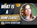 What is a "bump clause" in WA real estate? - Real Estate 30 day Q&amp;A