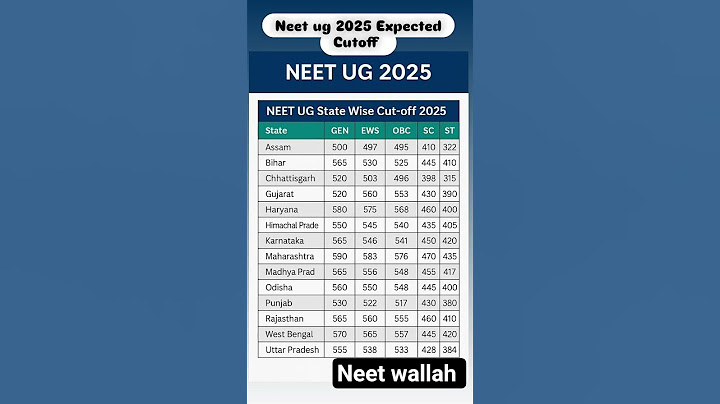 neet ug 2025 state wise cutoff expected #neet2025 #neetcutoff #trending #neetexam #neetresult #nta