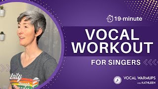 Vocal Workout For Singers | 19-minute vocal warmup and workout by KHansenMusic 4,194 views 4 months ago 19 minutes