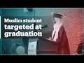 Parents and students target Muslim student at graduation