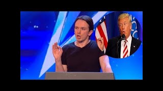 Impersonator DONALD TRUMP Make Judges Can't Stop Laugh | Britain's Got Talent