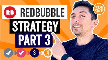 My RedBubble Strategy Part 3. Step by step walkthrough.. brainstorm, design and view products