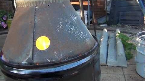 3G TLUD Biochar Burn