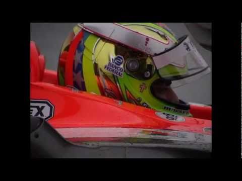 Video of Ernesto Viso taking his first outing in a Midland Formula 1 car at Silverstone in 2006