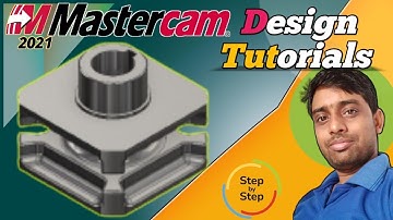 Mastercam Cad Tutorials I 3D CAD EXERCISES 1128 I Study Cad Cam #mastercam #cnc #vmc