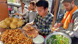 जय श्री नाश्ता सेंटर | आलू बोंडा, प्याज के पकौड़े | Famous Stuffed Potato, Samosa, Onion Pakoda@Rs20