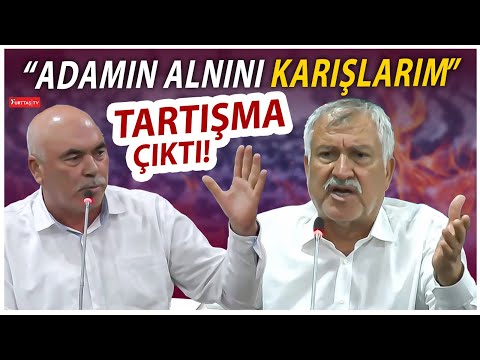 Zeydan Karalar ile MHP'li Başkan arasında sert tartışma! \