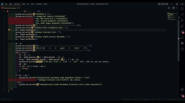 [TUGAS UAS] Kelompok 4 || Iterasi Sederhana || Metode Numerik