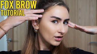 This eyebrow shape will give you a face lift [Fox Brow Tutorial]