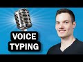Voice Typing and Commanding on Windows 11