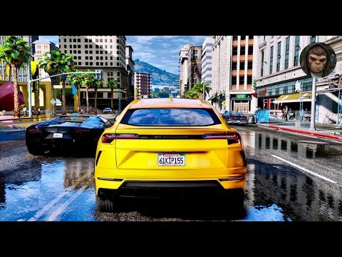 ►-gta-6-graphics---lamborghini-urus-2018-✪-nvr-&-redux-&-m.v.g.a.---gta-v-realistic-graphics!