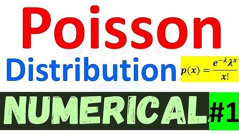 Poissonverdeling opgelost voorbeeld | Vragen en antwoorden over Poissonverdeling