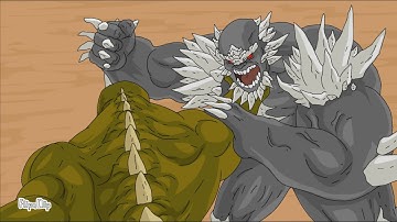 (Full Part 1) Abomination vs Doomsday/ Flipaclip animation