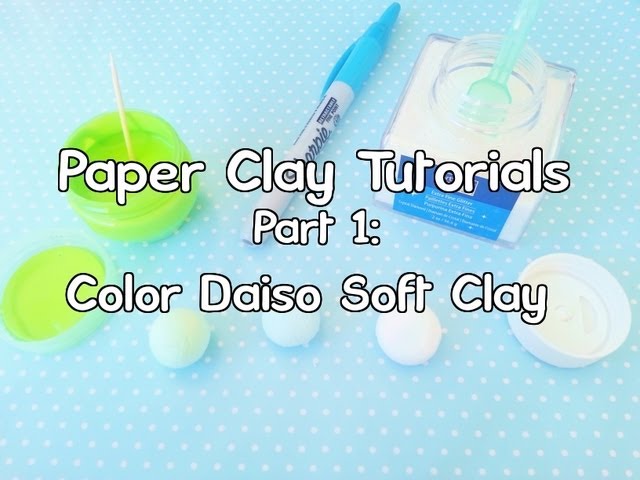 Daiso Japan Soft Clay (Blue)