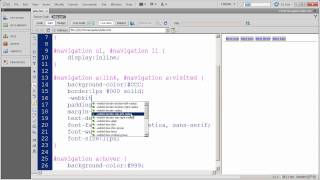 Creating CSS Navigation - Creating Rounded Corners on a Tabbed Menu with CSS3