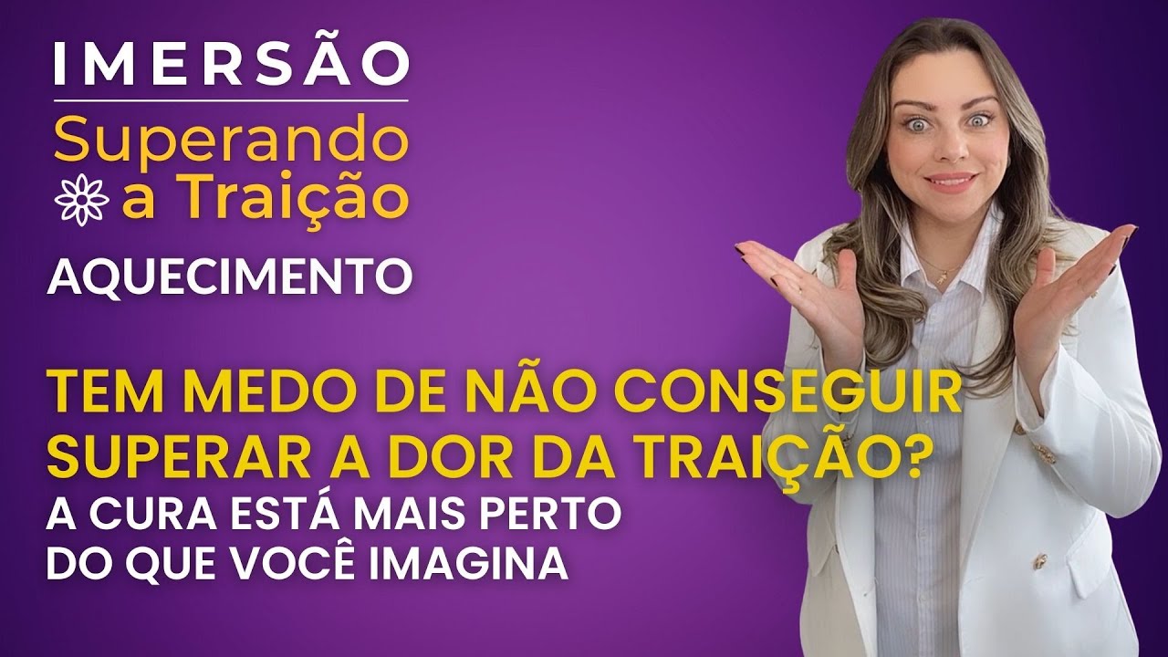 Você tem medo de não conseguir superar a dor da traição? A solução pode estar perto!
