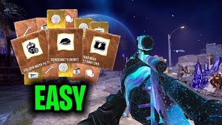 MW3 Zombies - EASIEST Way To Get ALL NEW RARE Classified Schematics & AQUISITIONS SOLO