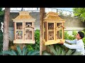 Build Most Beautiful Bird Cage - How To Make Bird Cage at Home