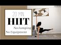 20 min HIIT Workout | FULL BODY | SHRED ( No equipment &amp; No Jumping)