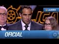 Premios LaLiga ● Claudio Bravo, mejor portero Liga BBVA 2014/2015