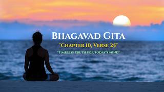 Bhagavad Gita Chapter 10 Verse 25 – Among Sages, I Am Bhrigu; Among Words, Om