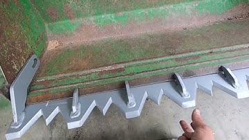 How to install BXpanded Piranha Tooth Bar on your loader- John Deere 45 loader toothbar installation