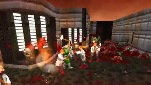 DOOM PROJECT BRUTALITY 3.0+HARDCORE+CUSTOM OBLIGE RANDOM MAP+ "HOLLY HELL"+BOTS+ALL WEAPONS MOD.