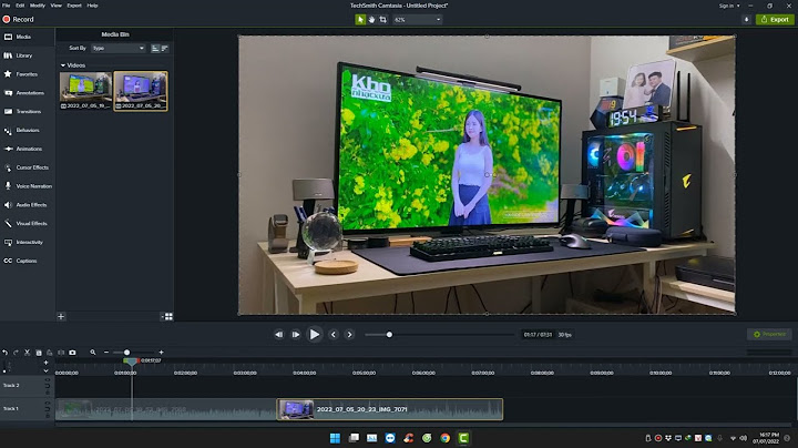 Tại sao camtasia studio 8 không nhận video đuôi mp4