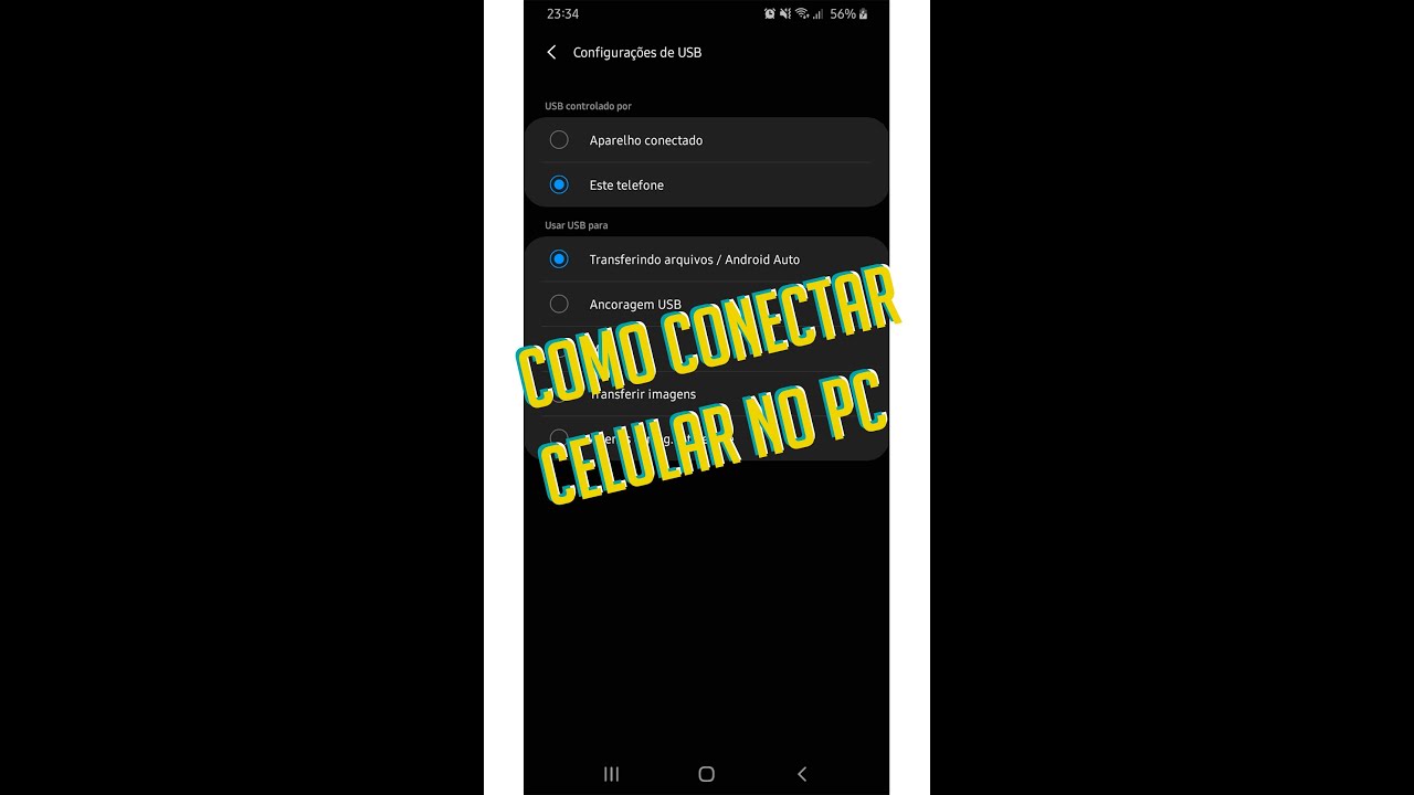 como corrigir ERRO de conectar celular no pc 