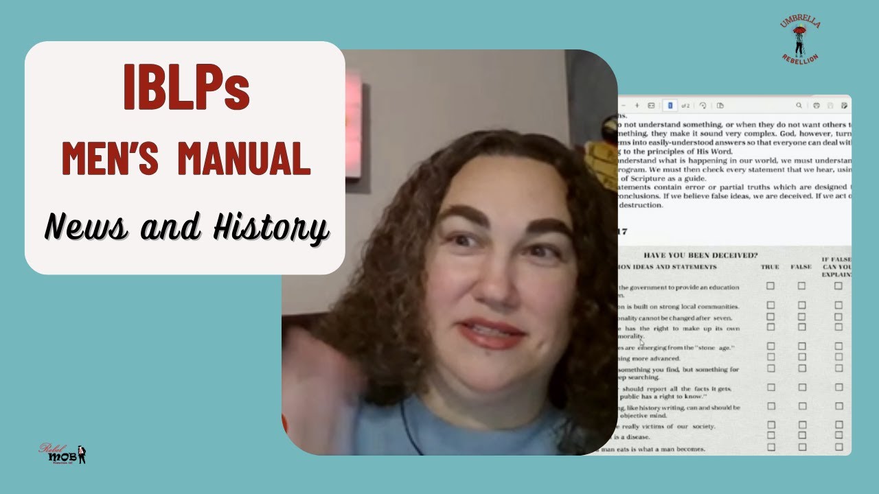 How to Report News and History? - What IS in IBLPs Men's Manual - Part 10