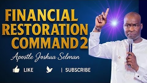 Financial Restoration Command 2 | Prophetic Prayers for Overflow & Breakthrough #livestream