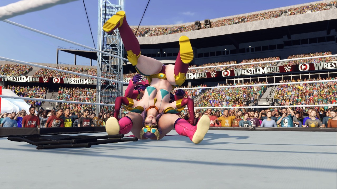 WWE 2K24 Императрица Бонни против Валькирии Джанте