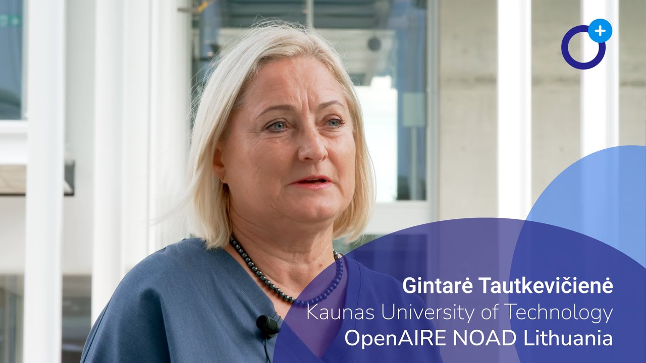 Лица Open AIRE – Гинтаре Тауткявичене (Каунасский технологический университет, Литва)