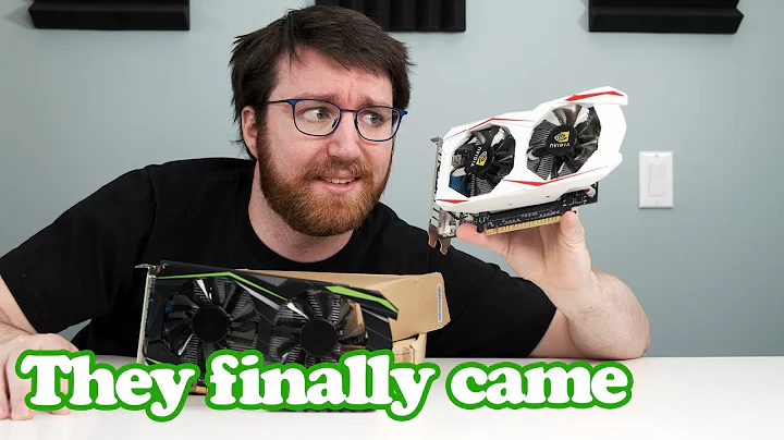 The rest of the Amazon Scam graphics cards finally came!