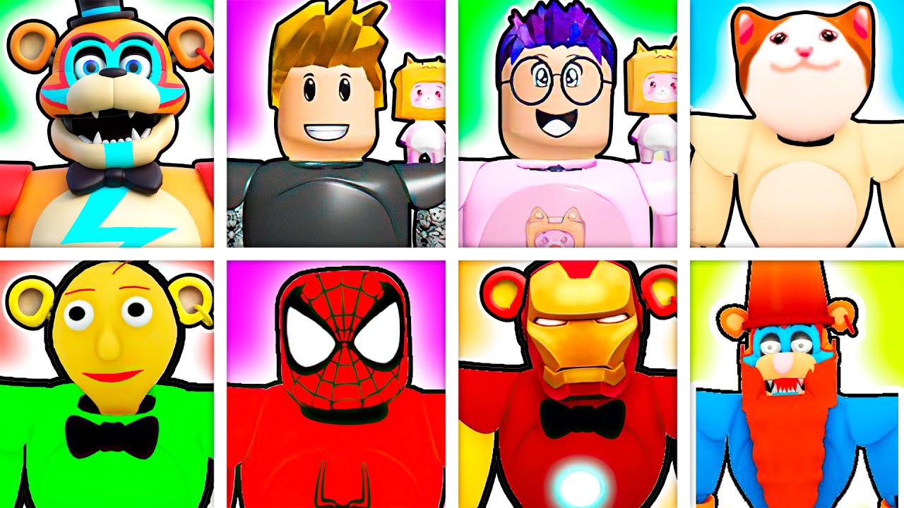 UNLOCKING *NEW LANKYBOX* ROBLOX FIVE NIGHTS AT FREDDY'S SECURITY BREACH MORPHS!? (ALL NEW SKINS!)