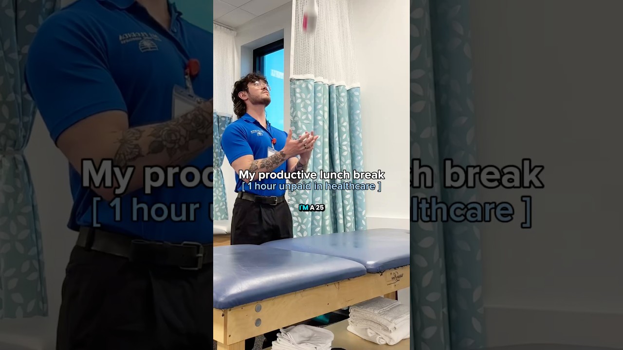 My insanely productive lunch break at 25 years old 💪 