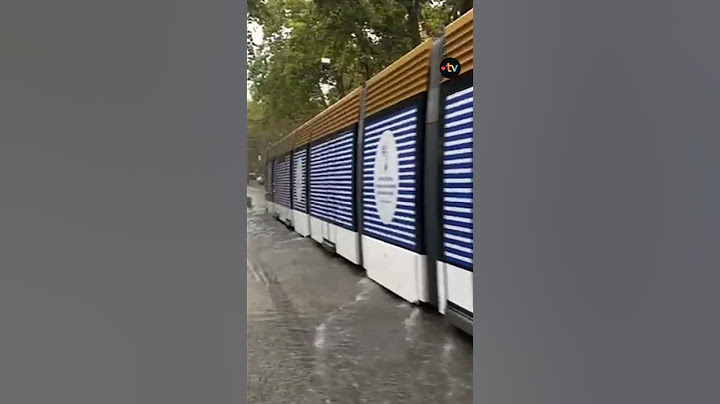 Inondations dans le centre de Marseille
