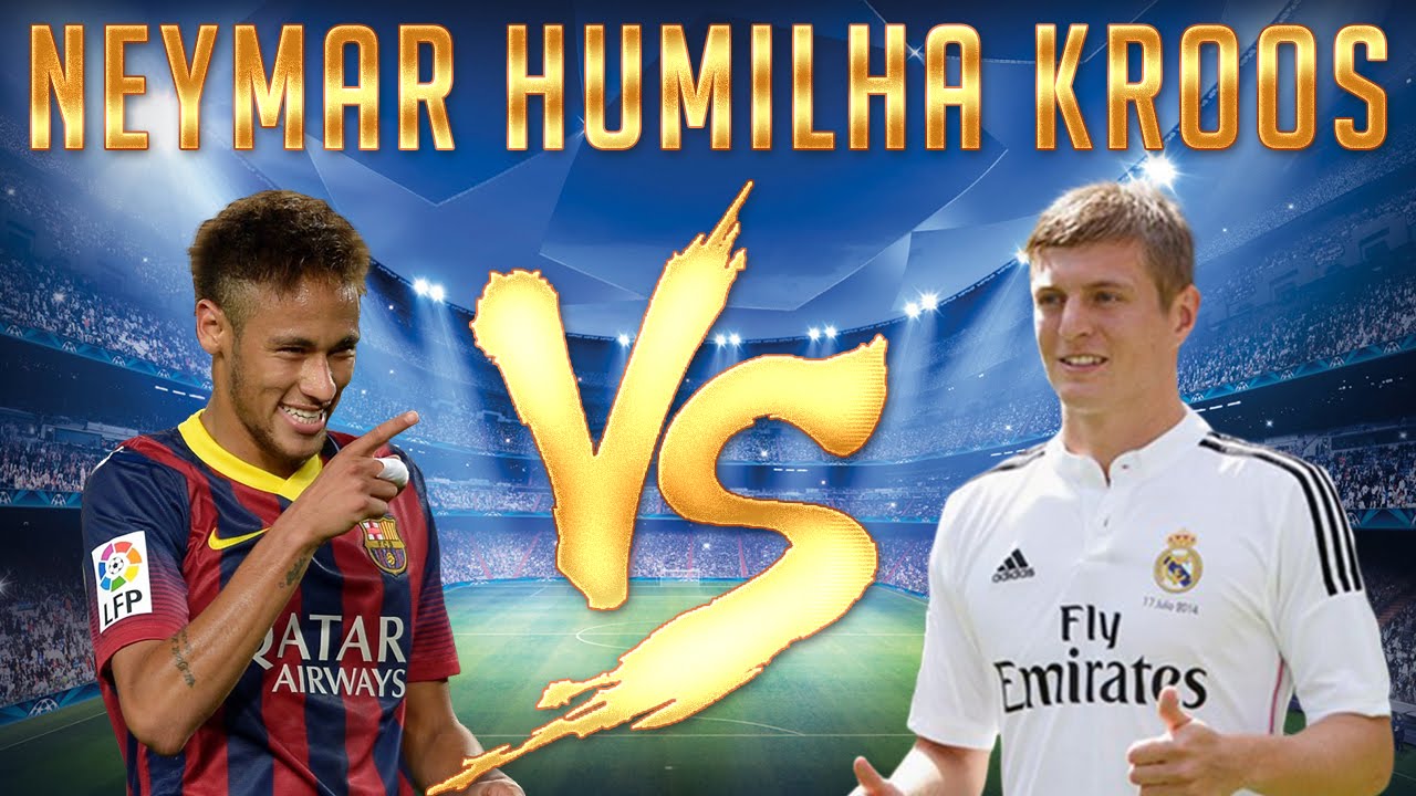NEYMAR HUMILHA KROOS! - FIFA 15