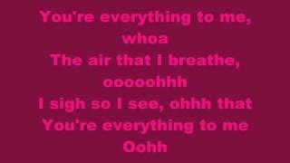 Video voorbeeld van "Monica- Everything to Me (LYRICS)"