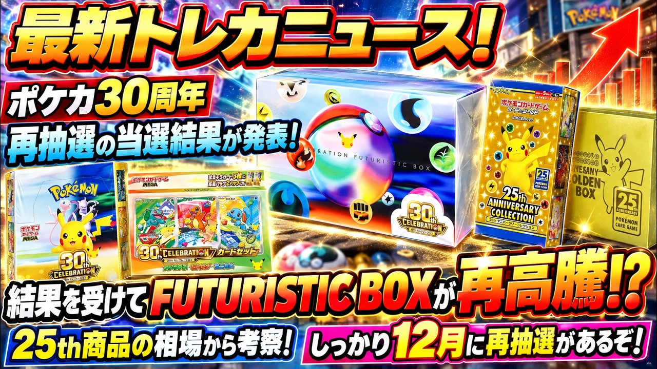 Latest TCG News] 30th Anniversary Lottery Results Announced! A