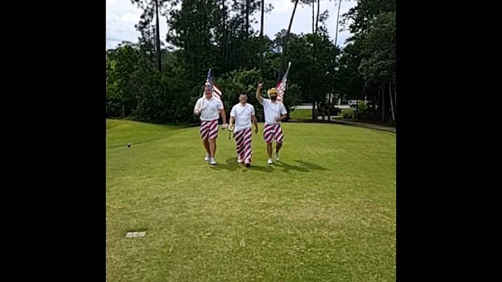 Usa patriotic golf team