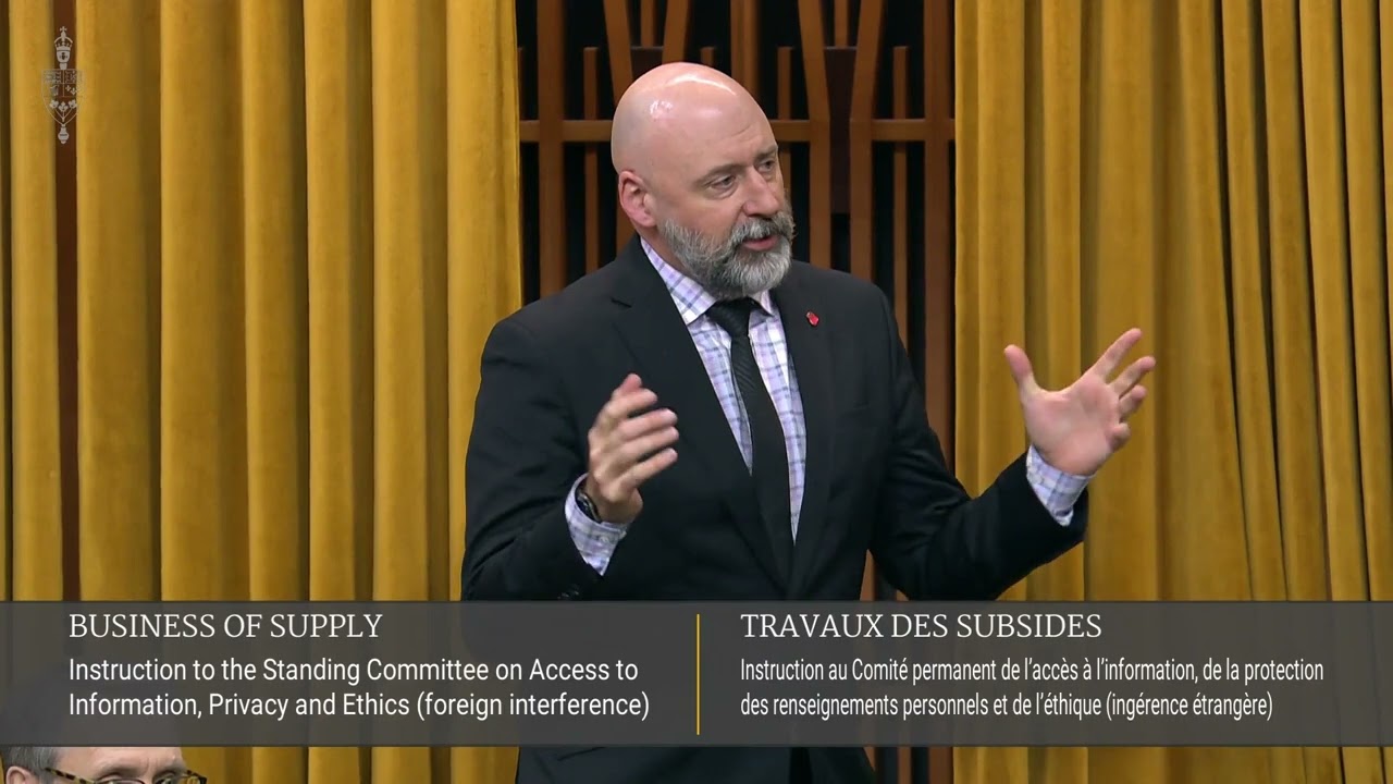 20 Mar 2023 Foreign Election Interference Opposition Motion Debate