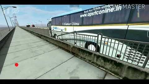 Apsrtc Indra bus mod for bussid {AK Gaming station} puli da