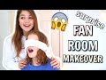 EXTREME ROOM TRANSFORMATION | Decorating a Fan&#39;s Room | ANNIE ROSE