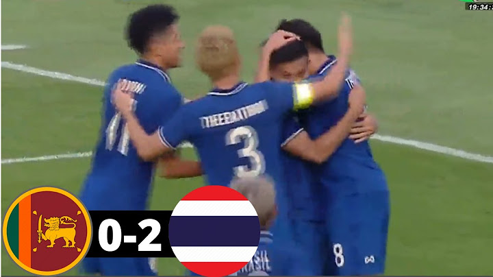Sri lanka vs Thailand - 0-2 - Highlights - 2022